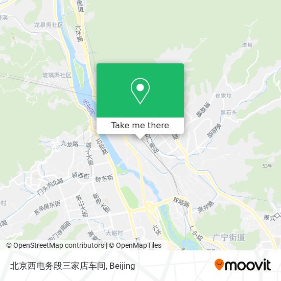 北京西电务段三家店车间 map