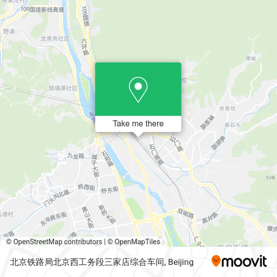 北京铁路局北京西工务段三家店综合车间 map