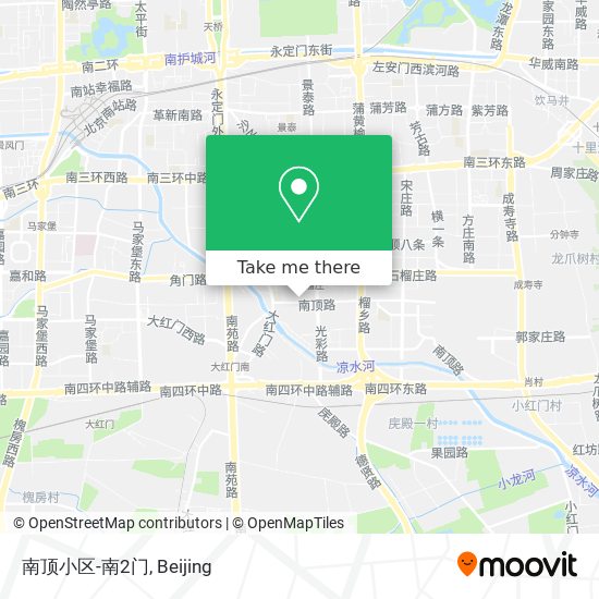 南顶小区-南2门 map