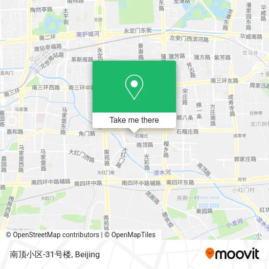 南顶小区-31号楼 map