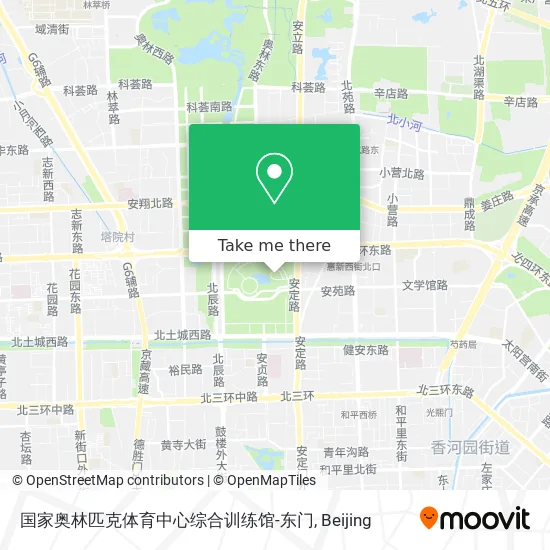 国家奥林匹克体育中心综合训练馆-东门 map