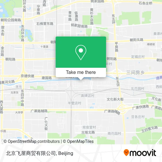 北京飞屋商贸有限公司 map