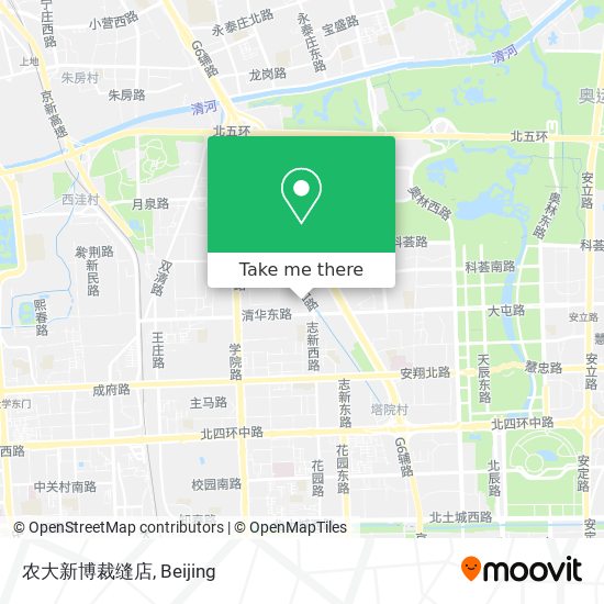 农大新博裁缝店 map