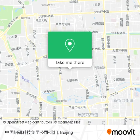 中国钢研科技集团公司-北门 map