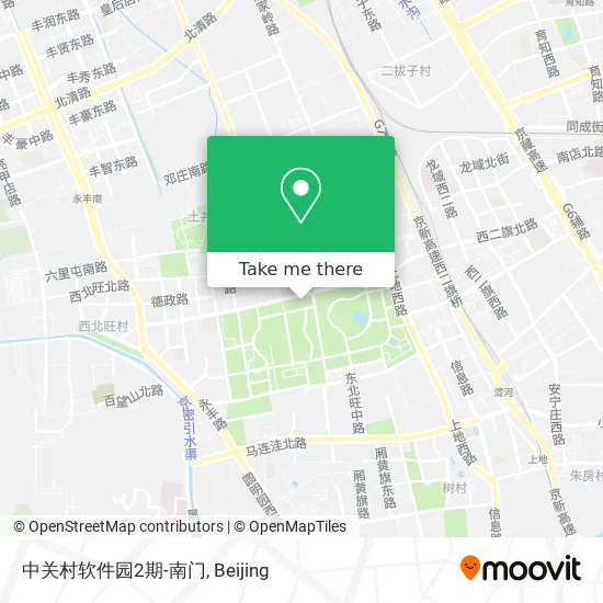 中关村软件园2期-南门 map