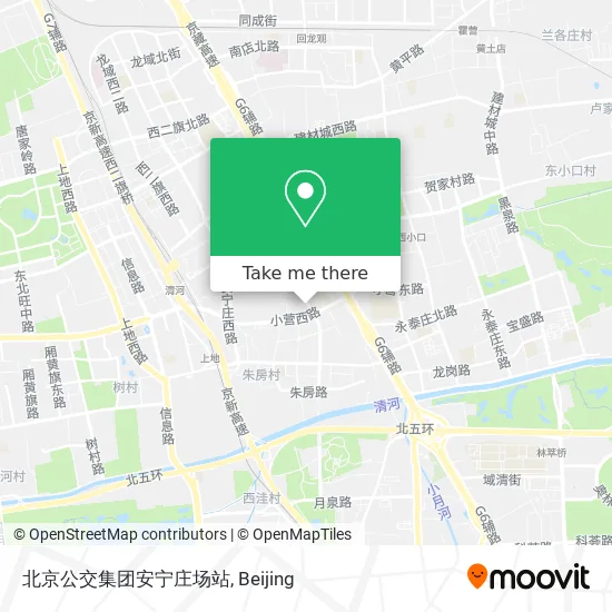 北京公交集团安宁庄场站 map