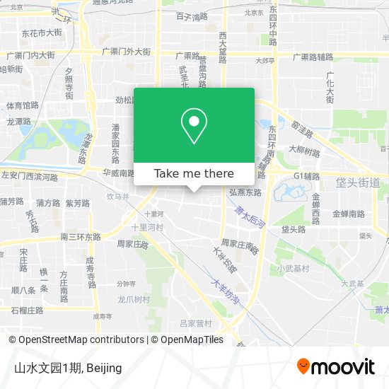 山水文园1期 map