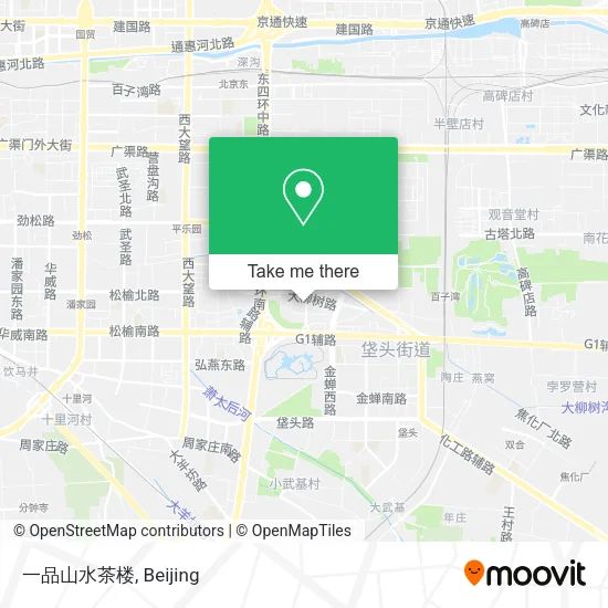一品山水茶楼 map