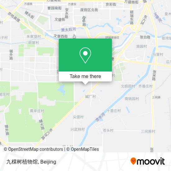 九棵树植物馆 map