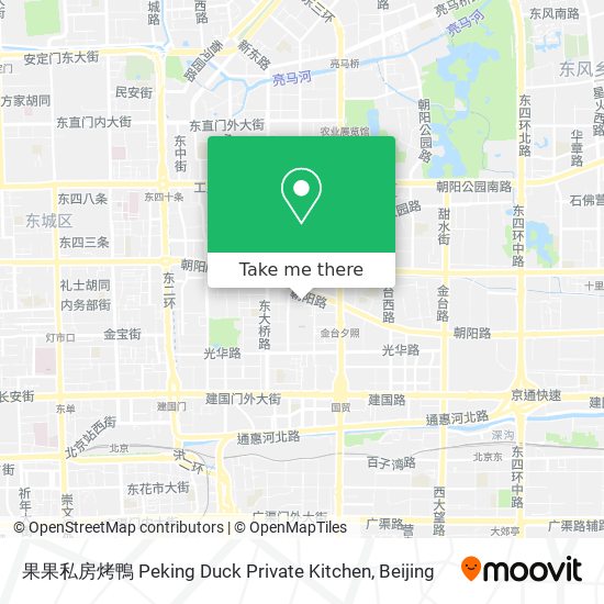 果果私房烤鴨 Peking Duck Private Kitchen map