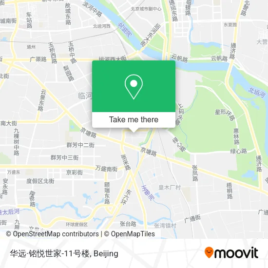 华远·铭悦世家-11号楼 map