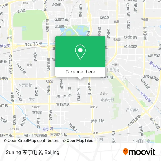 Suning 苏宁电器 map