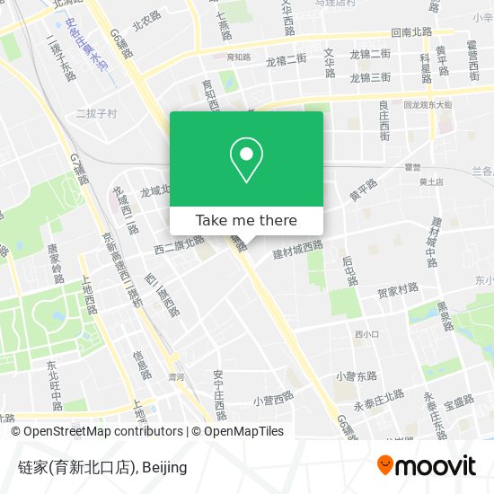 链家(育新北口店) map