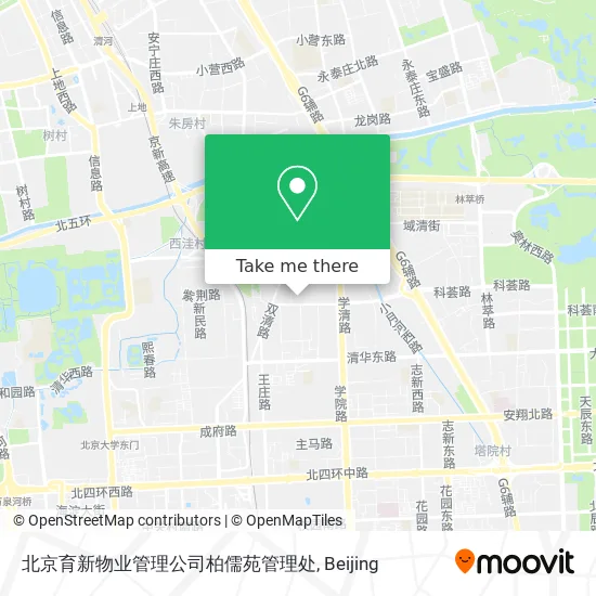 北京育新物业管理公司柏儒苑管理处 map