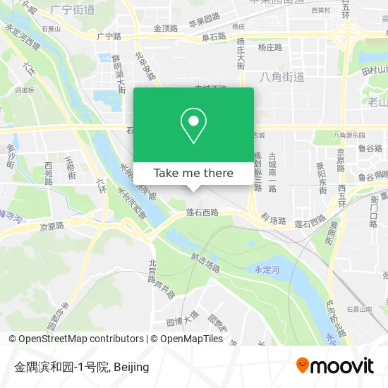 金隅滨和园-1号院 map
