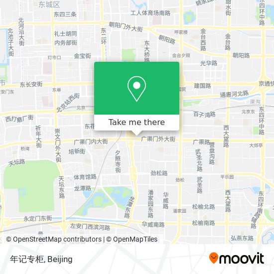 年记专柜 map