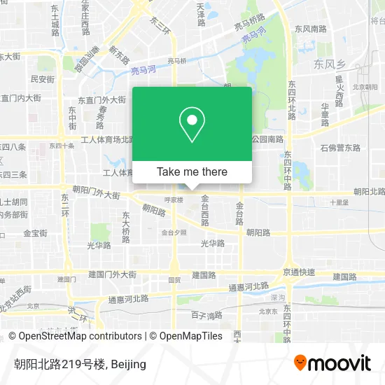 朝阳北路219号楼 map