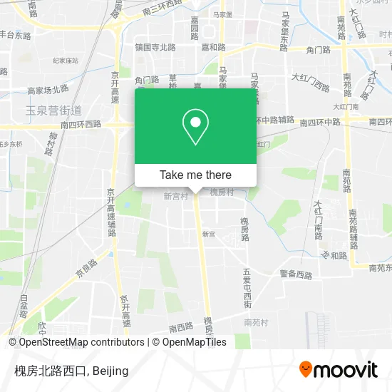 槐房北路西口 map