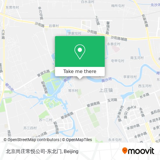 北京尚庄常悦公司-东北门 map