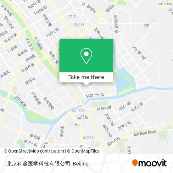 北京科途医学科技有限公司 map