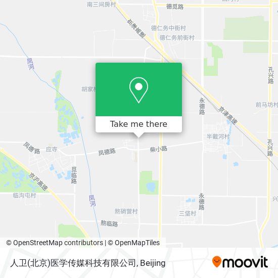 人卫(北京)医学传媒科技有限公司 map