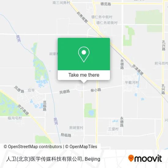 人卫(北京)医学传媒科技有限公司 map