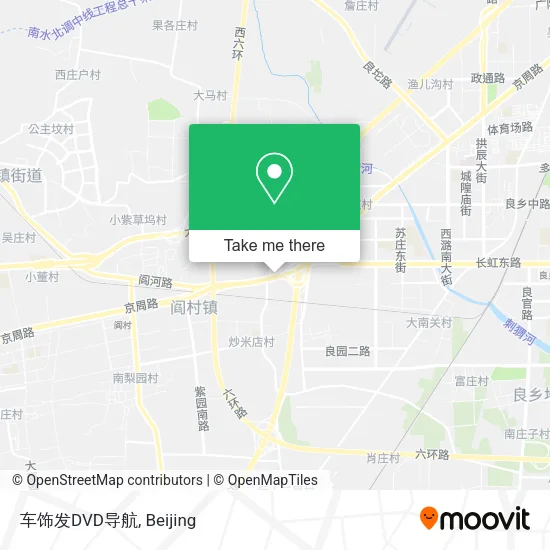 车饰发DVD导航 map