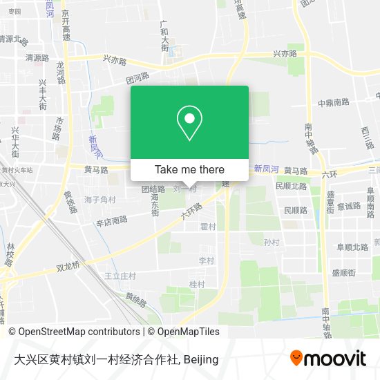 大兴区黄村镇刘一村经济合作社 map