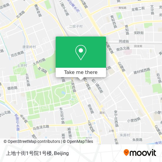上地十街1号院1号楼 map