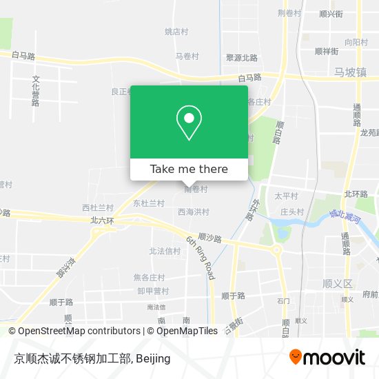 京顺杰诚不锈钢加工部 map