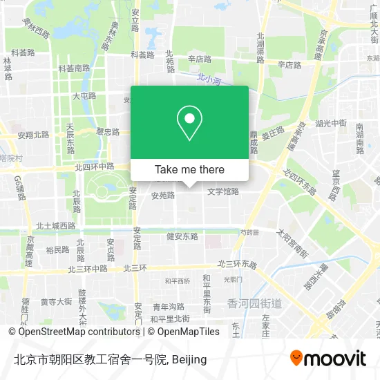 北京市朝阳区教工宿舍一号院 map