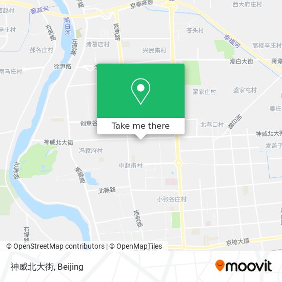 神威北大街 map