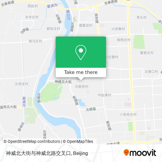 神威北大街与神威北路交叉口 map