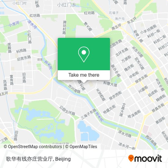 歌华有线亦庄营业厅 map