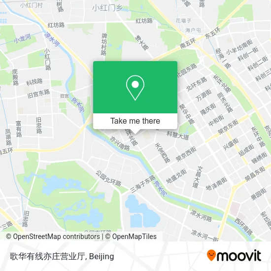 歌华有线亦庄营业厅 map