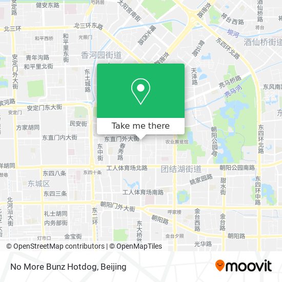 No More Bunz Hotdog map