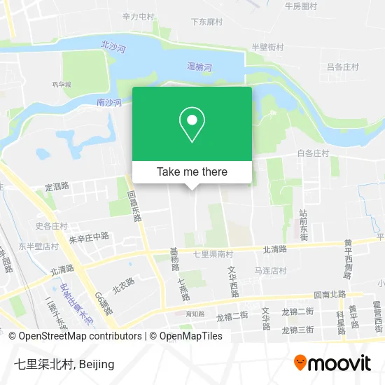 七里渠北村 map