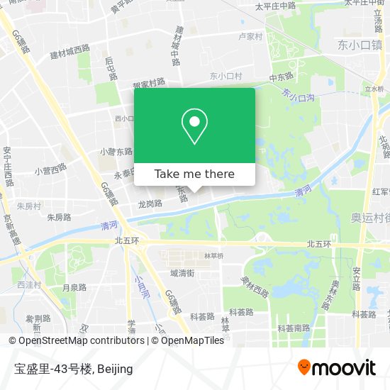 宝盛里-43号楼 map