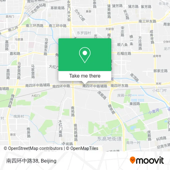 南四环中路38 map