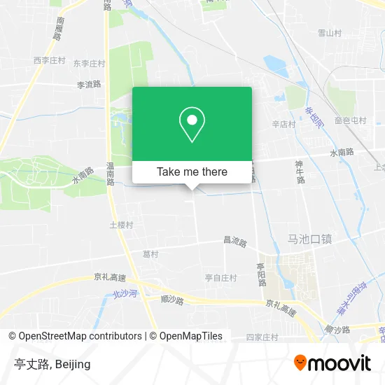亭丈路 map