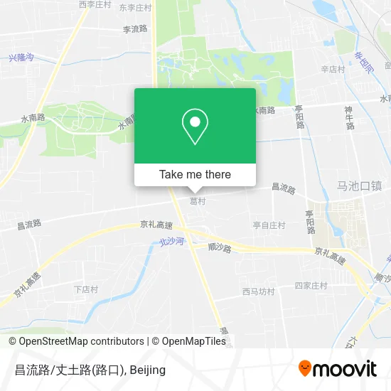 昌流路/丈土路(路口) map