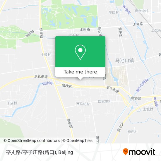 亭丈路/亭子庄路(路口) map