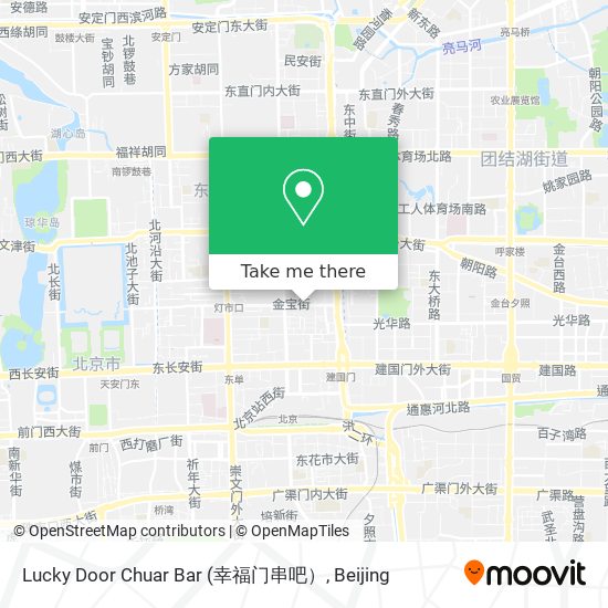 Lucky Door Chuar Bar map