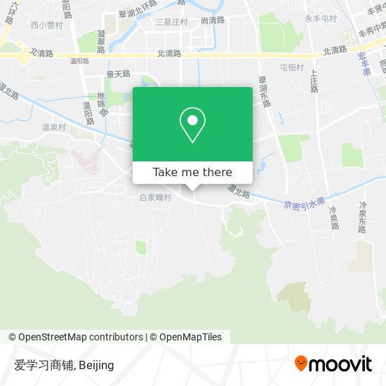 爱学习商铺 map