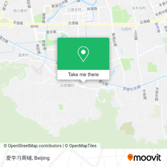 爱学习商铺 map