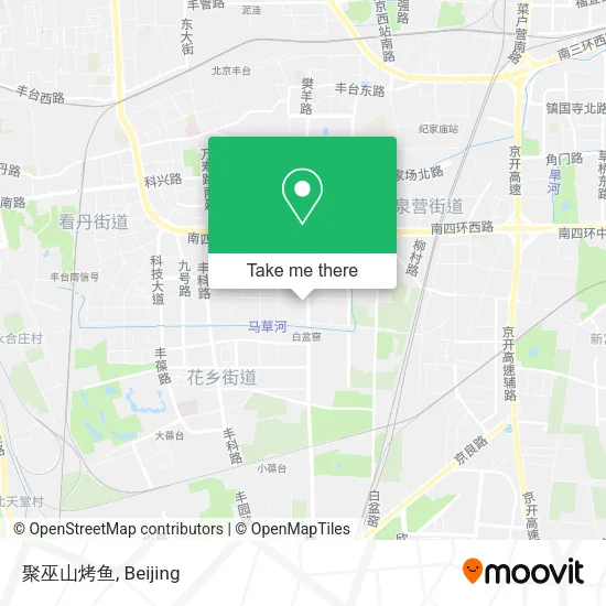 聚巫山烤鱼 map