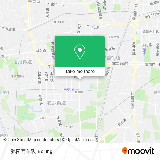 丰驰园赛车队 map