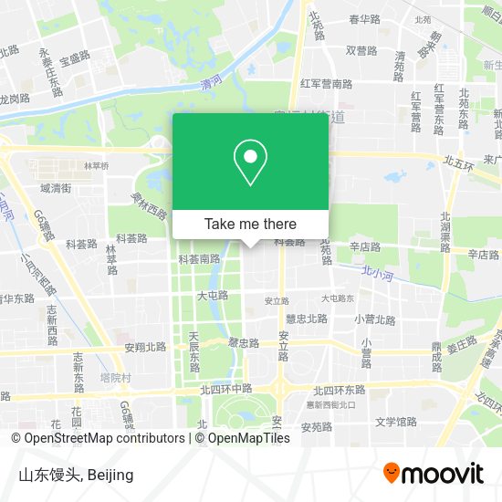 山东馒头 map