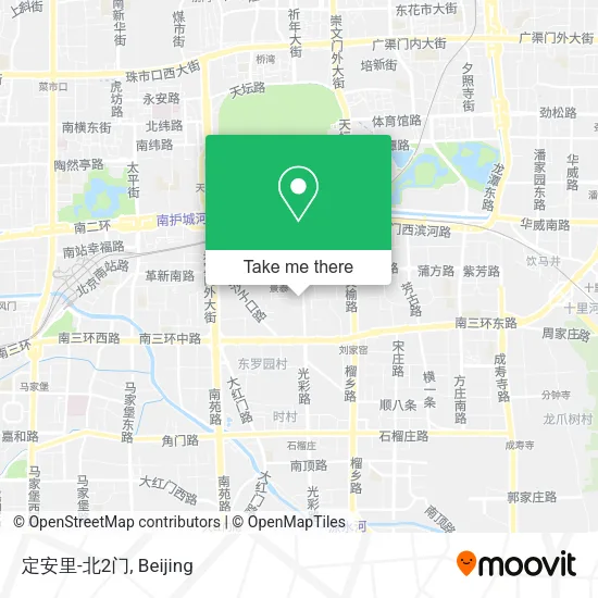 定安里-北2门 map
