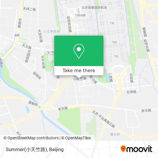 Summer(小天竺路) map